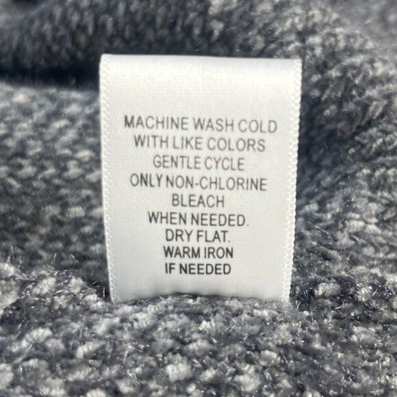 Apt 9 Knit Sweater Womens Medium Gray Warm Soft Mock Neck - Picture 7 of 7